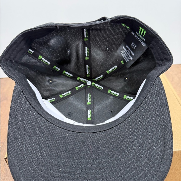 MONSTER drink logo ball cap - Picture 2 of 4